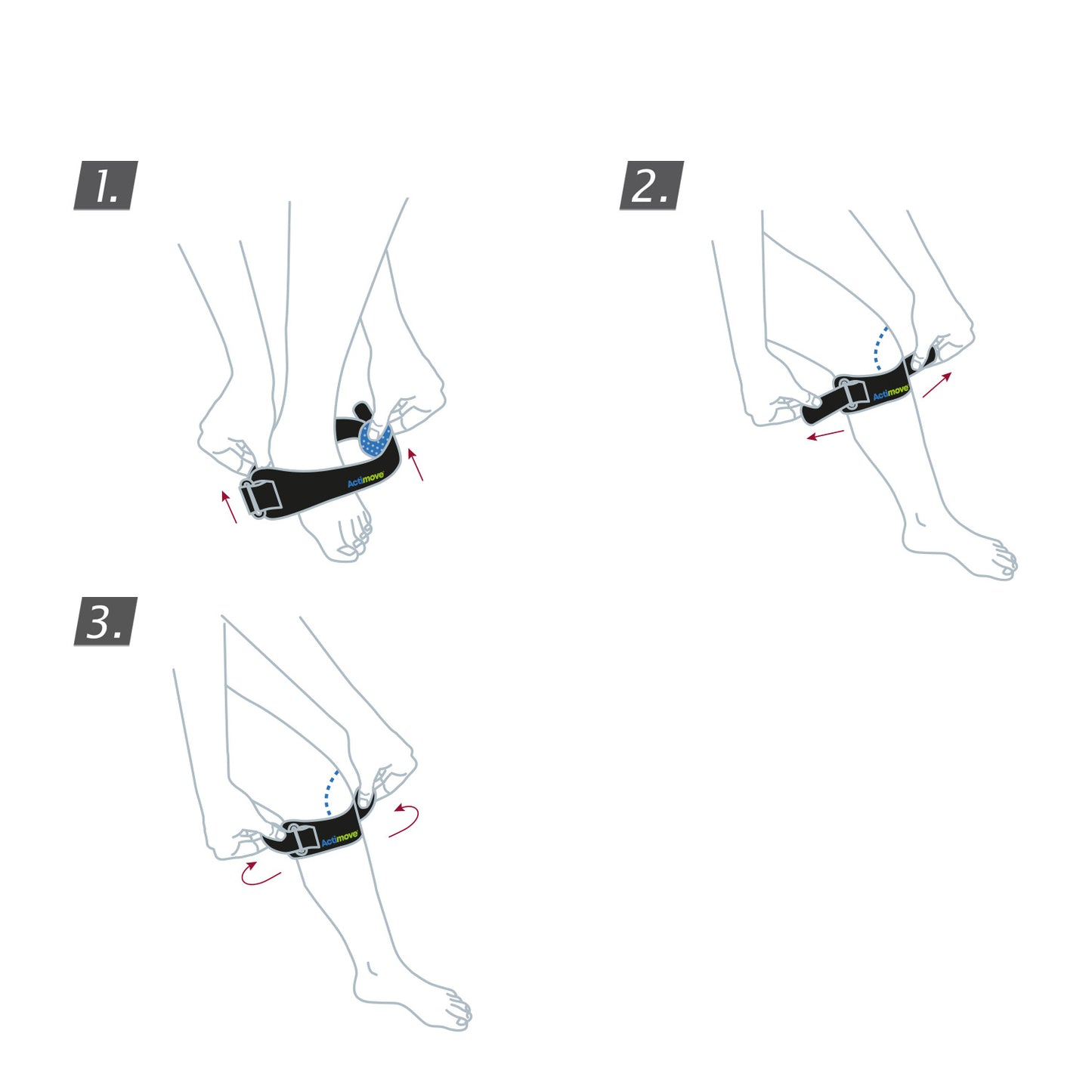 How to Wear Jobst Actimove Sports Edition Patella Strap Adjustable