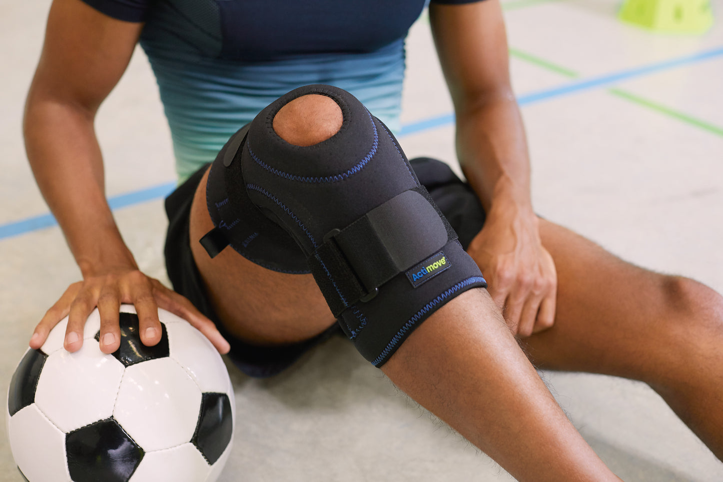 Jobst Actimove Sports Edition Knee Stabilizer Adjustable Horseshoe & Stays Sposrtsman