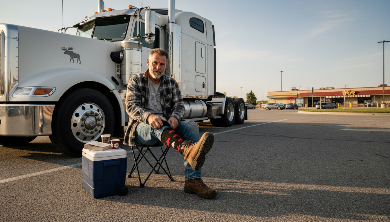 Compression Socks for Long-Haul Truckers and Logistics Drivers