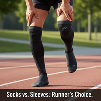 Compression Socks vs. Calf Sleeves for Shin Splints: What Runners Should Choose