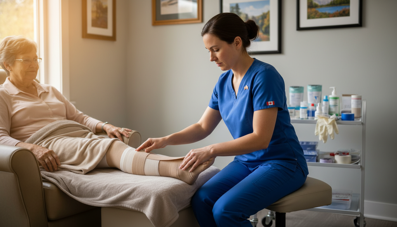 Venous Leg Ulcers and the Canadian Standard of Compression Care