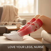 Valentine’s Day Compression Socks for Canadian Nurses: A Guide to Shift Length, Fit, and Medical-Grade Support