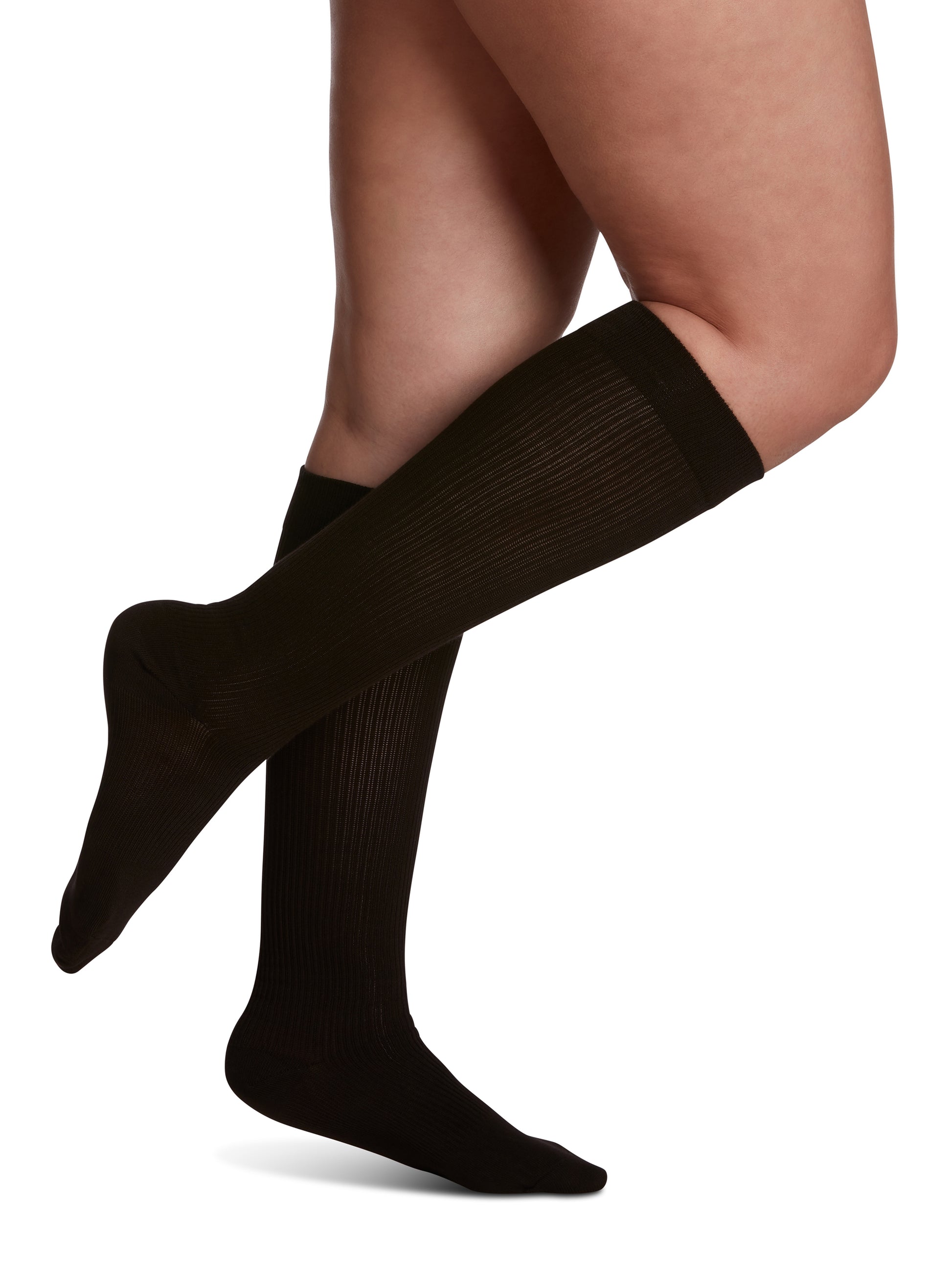 Sigvaris Women's Casual Cotton Calf 15-20mmHg Closed