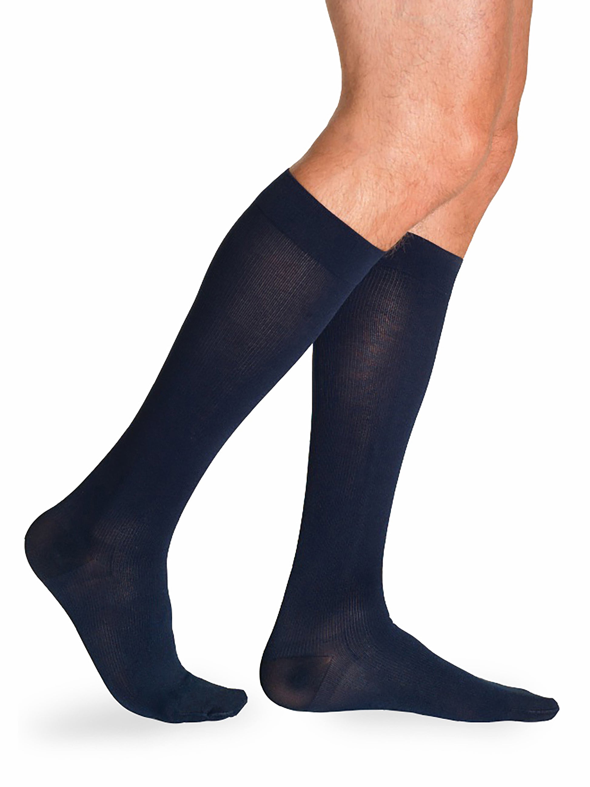 Sigvaris 230 Essential Cotton Compression Socks 30-40 mmHg Calf High for Unisex Closed Toe