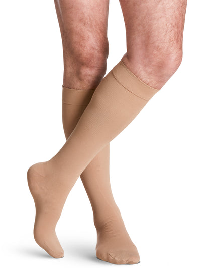 Sigvaris 230 Essential Cotton Compression Socks 30-40 mmHg Calf High for Unisex Closed Toe