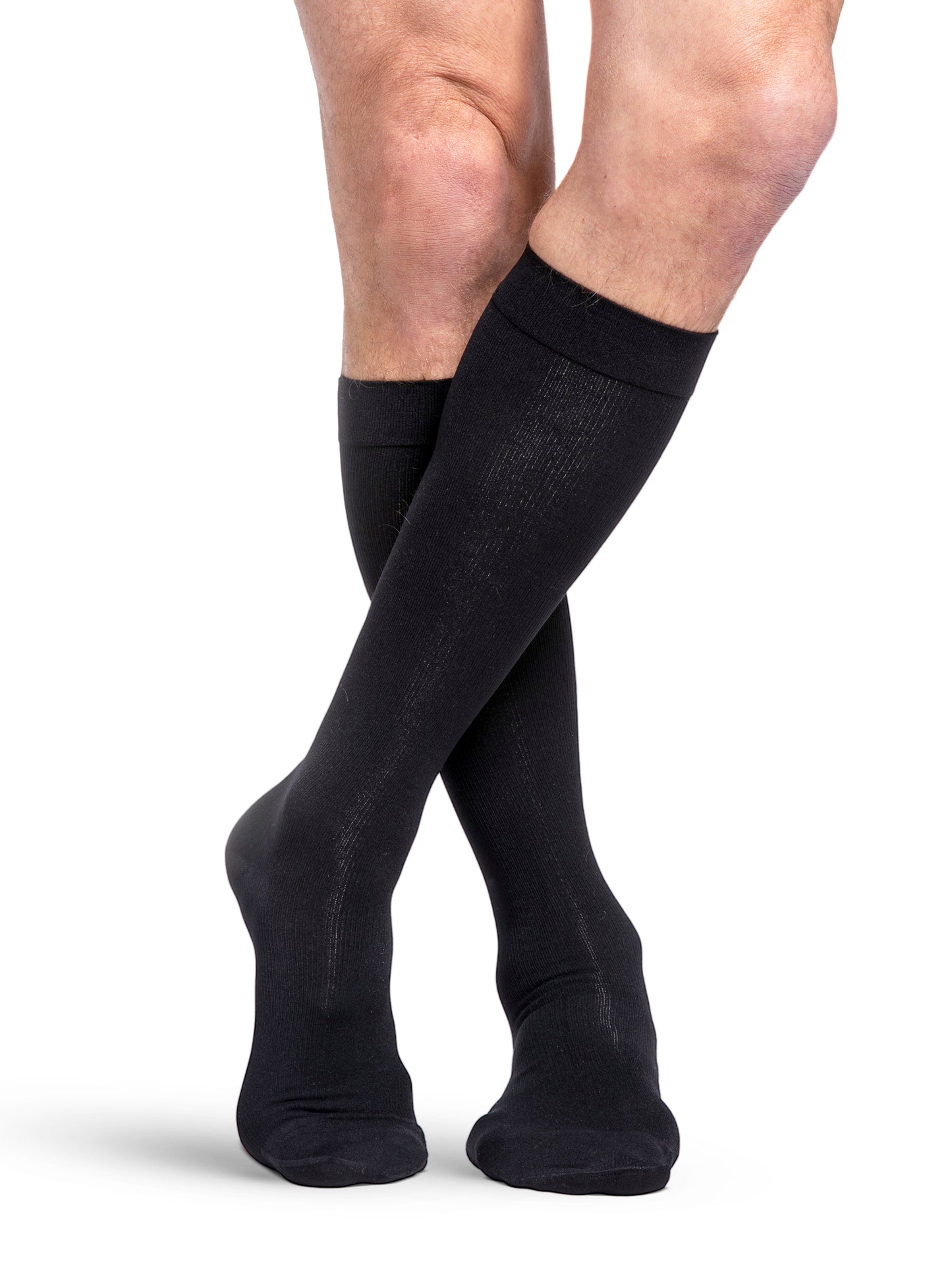 Sigvaris 230 Essential Cotton Compression Socks 30-40 mmHg Calf High for Unisex Closed Toe