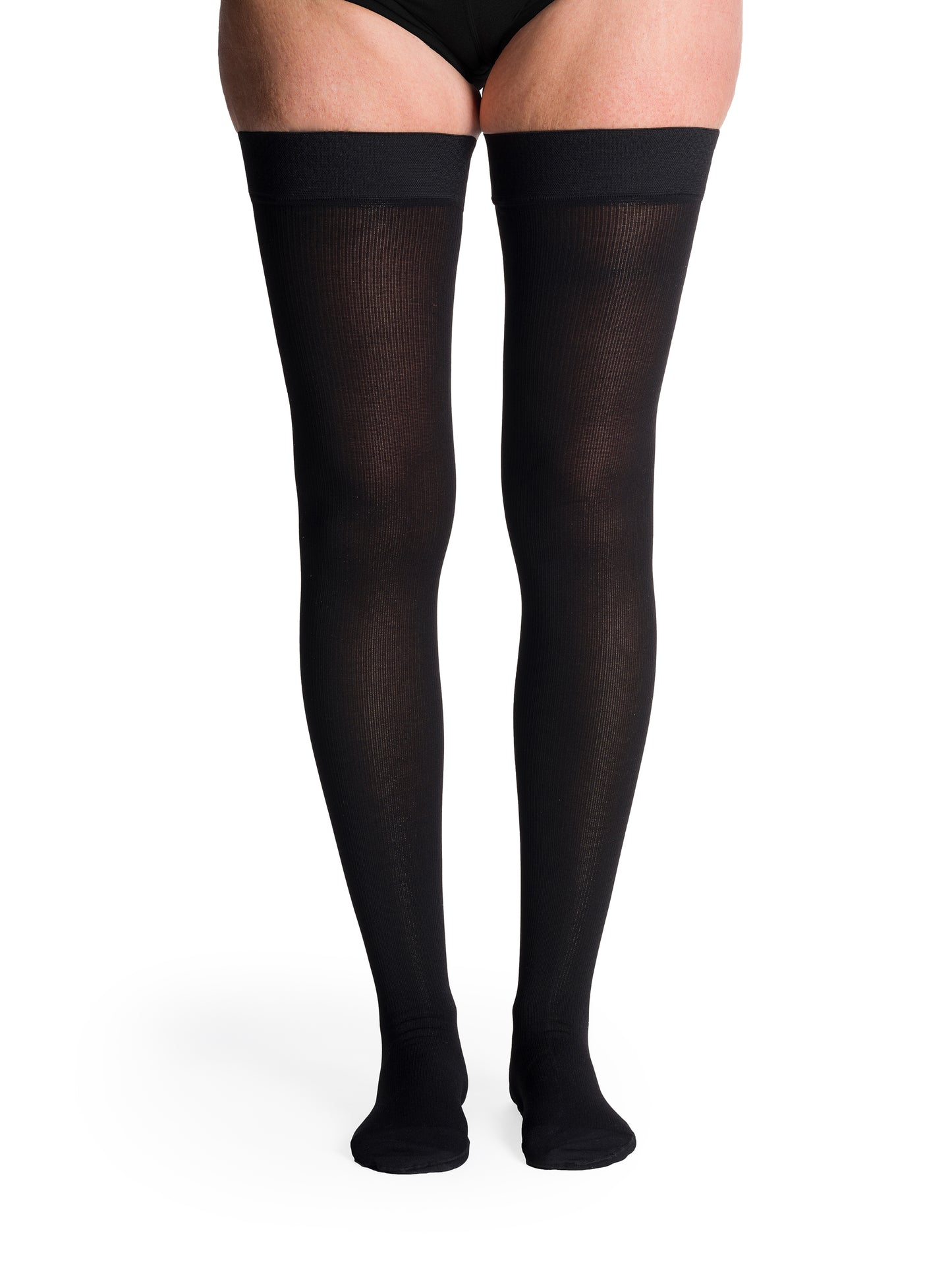 Sigvaris Women's Essential Cotton Thigh-High 30-40mmHg Women's Closed Toe