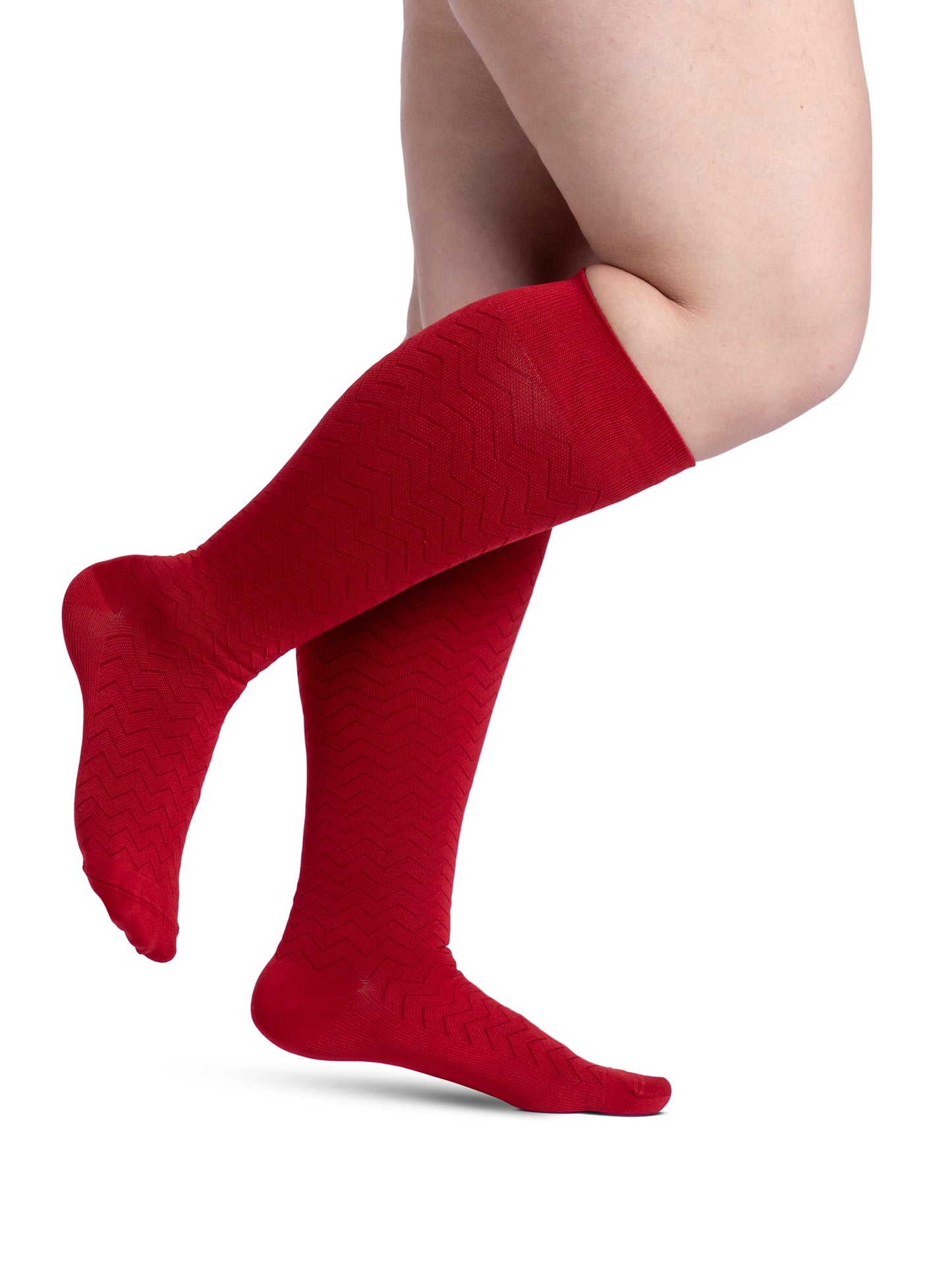 Sigvaris Women's Style Microfiber Patterns Calf 20-30mmHg Women's Closed Toe