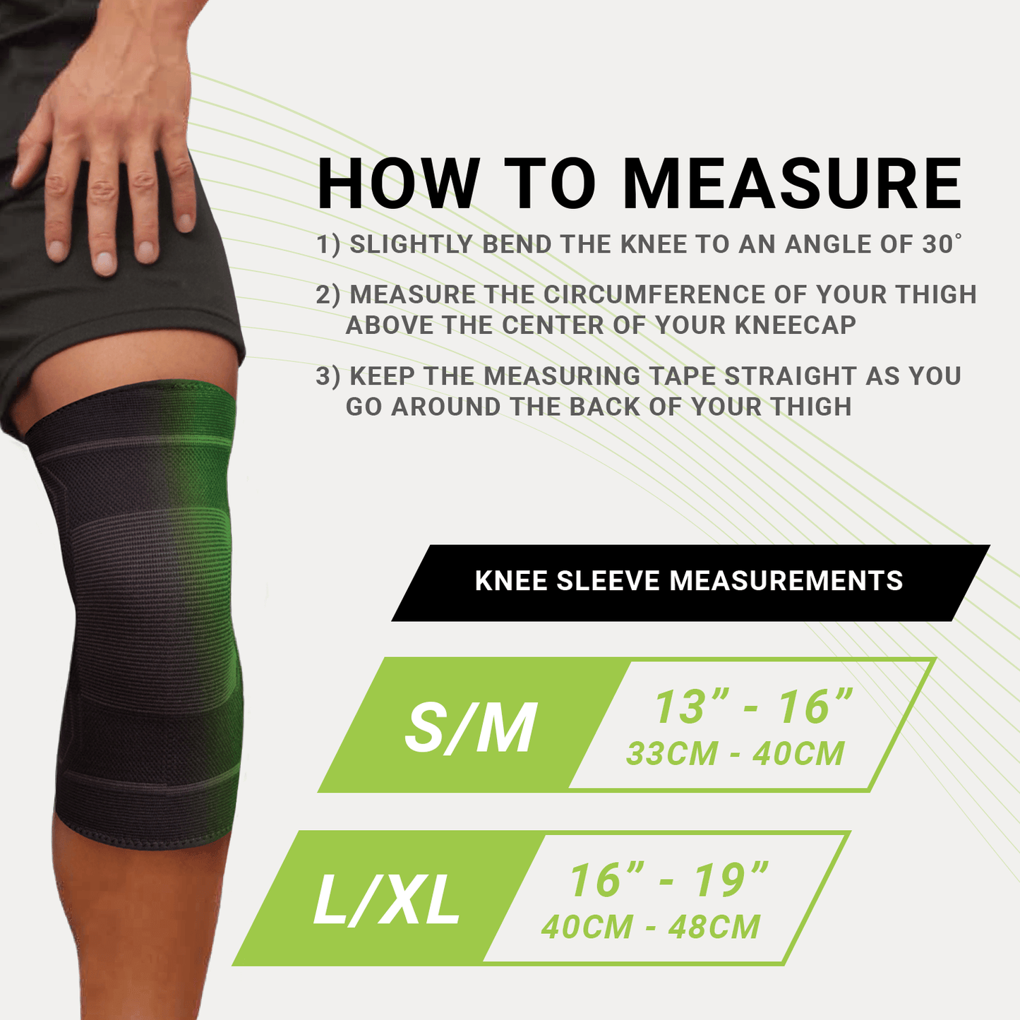 Green Drop Knee Support