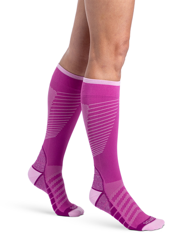 Sigvaris Motion Flow Tech Compression Socks 20-30 mmHg Calf High for Unisex Closed Toe