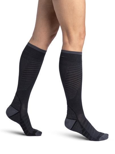 Sigvaris Motion Flow Tech Compression Socks 20-30 mmHg Calf High for Unisex Closed Toe