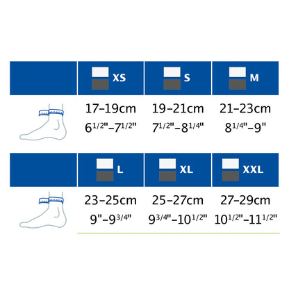 Jobst Actimove Professional Line TaloMotion Ankle Support measurement