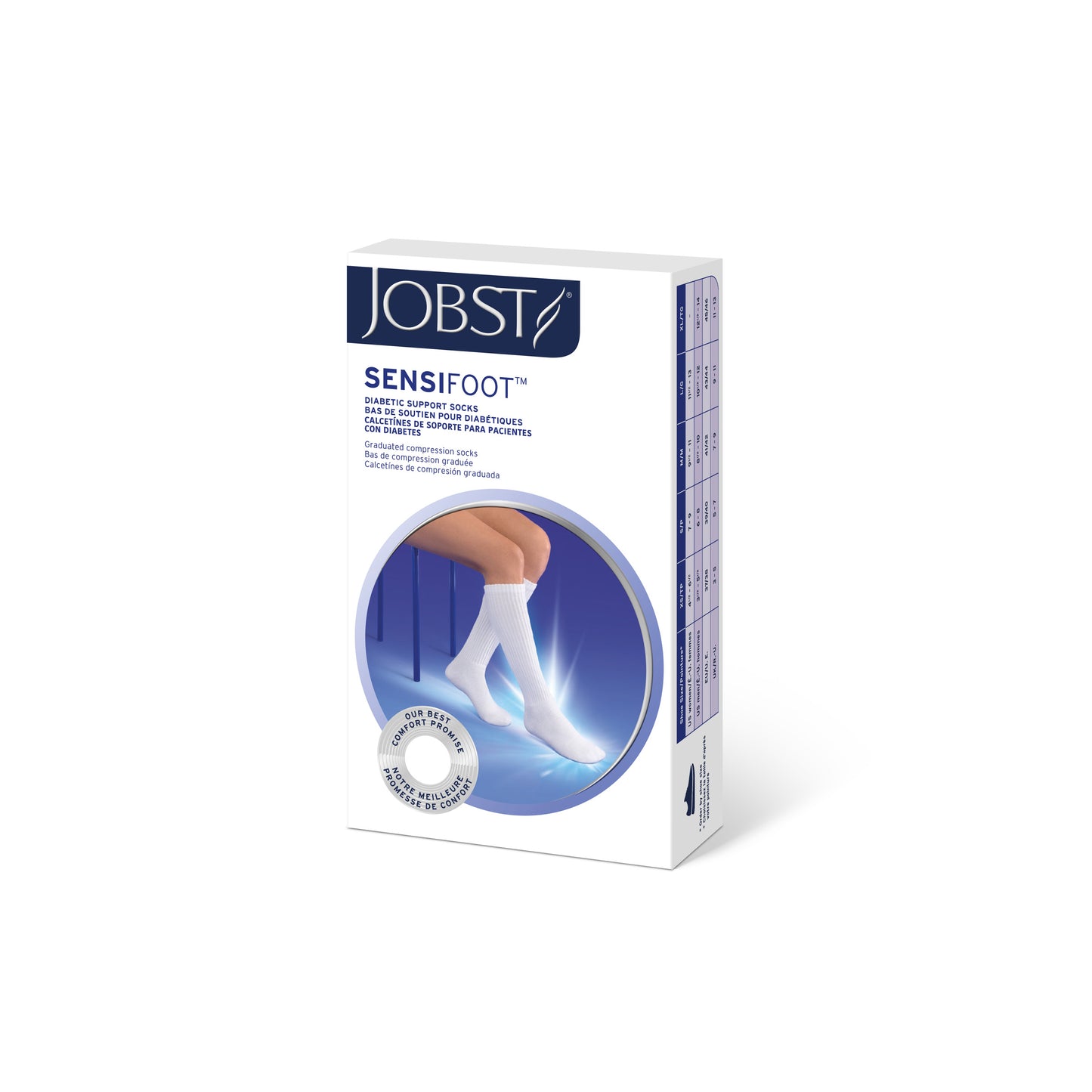 JOBST SensiFoot 8-15 mmHg Knee High