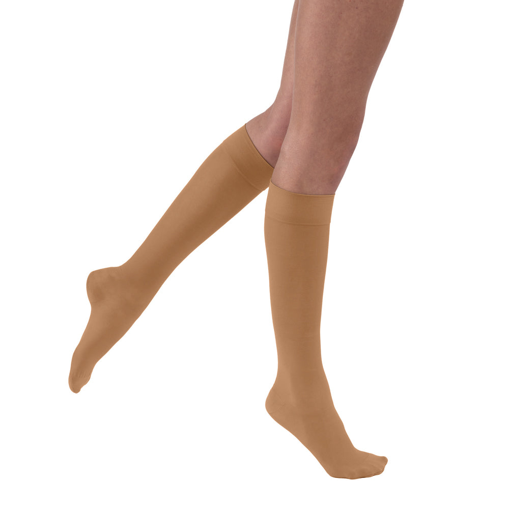 JOBST UltraSheer Compression Stockings 15-20 mmHg Knee High Closed Toe color yellow