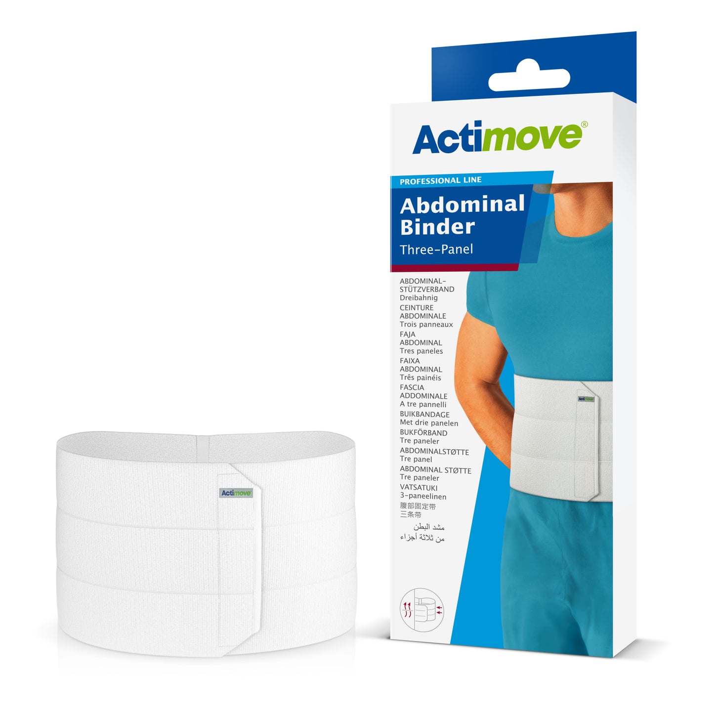 Jobst Actimove Professional Line Abdominal Binder Front view