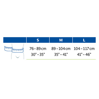 Jobst Actimove Professional Line Hernia Support Belt Measurement 