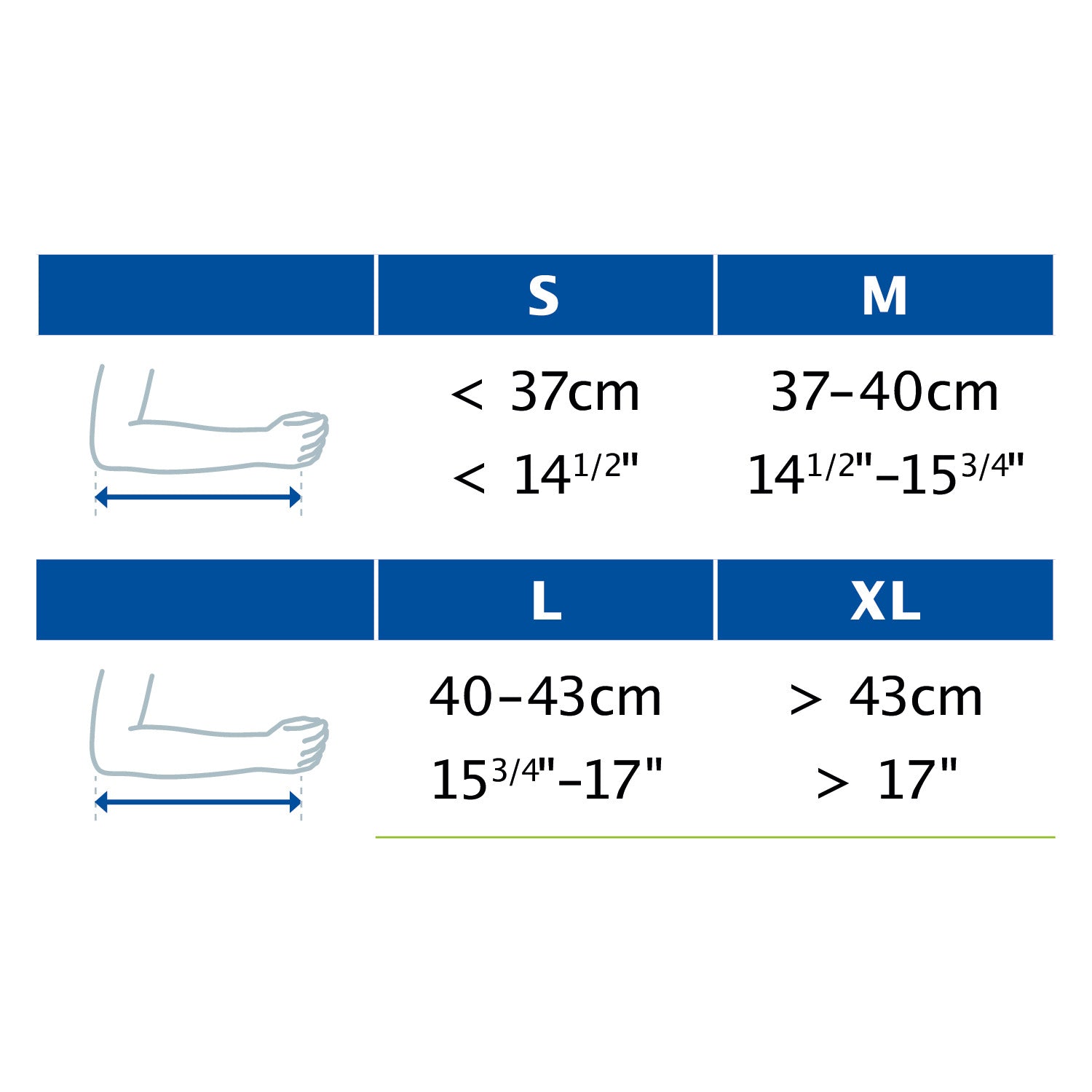 Jobst Actimove Professional Line Mitella Comfort Arm Sling measurement 