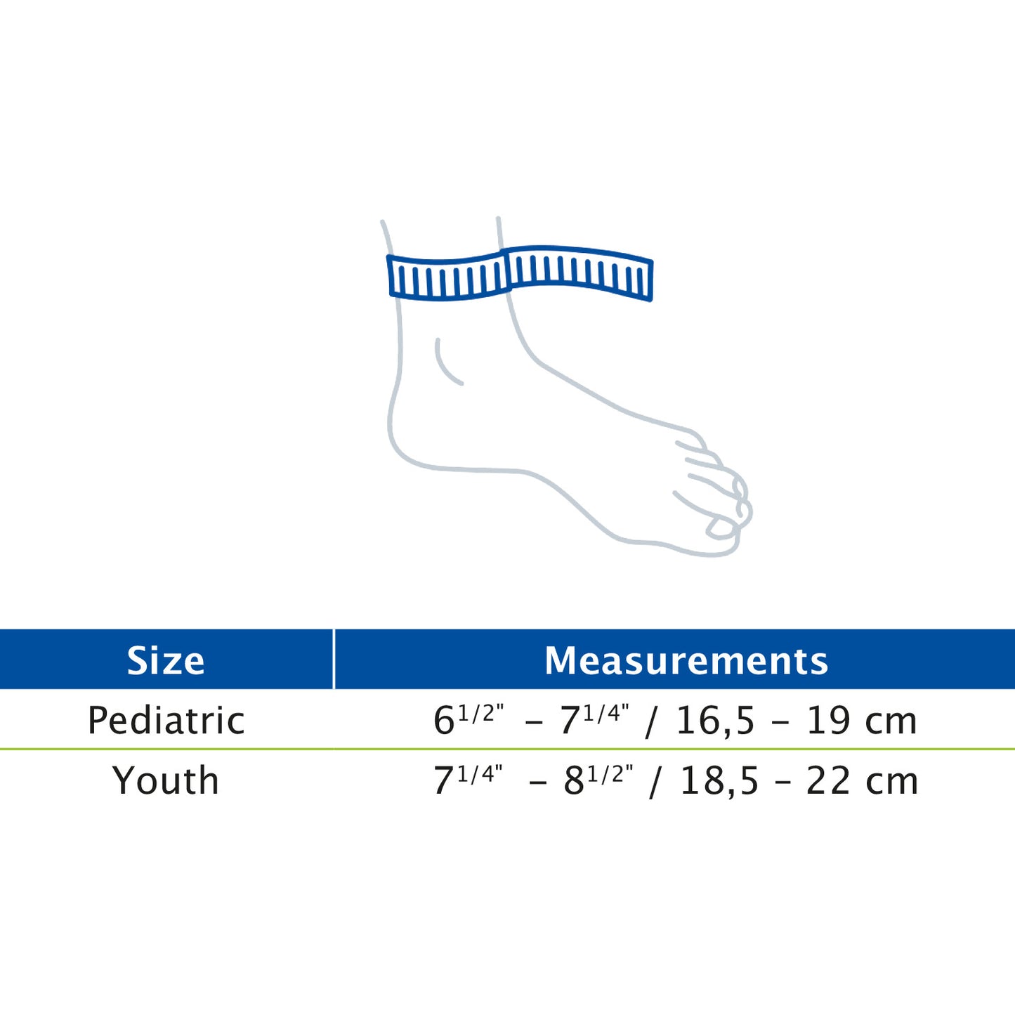 How to wear Jobst Actimove Kids Ankle Support