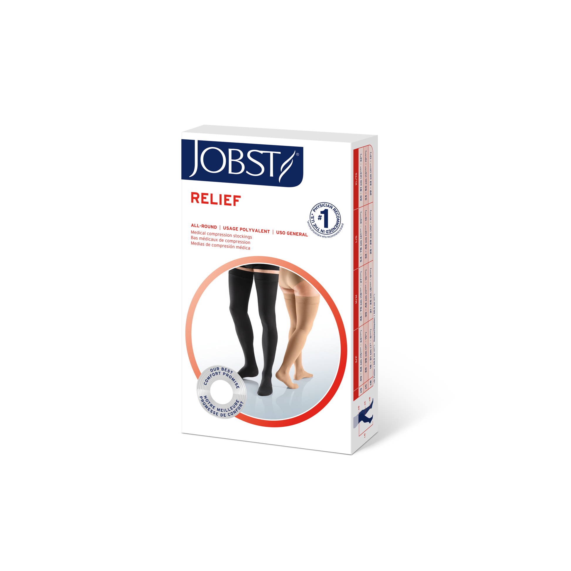 JOBST Relief 20-30 mmHg Thigh High