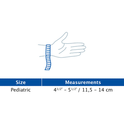 Jobst Actimove Kids Wrist Stabilizer Removable Metal Stay, Pediatric Measurement