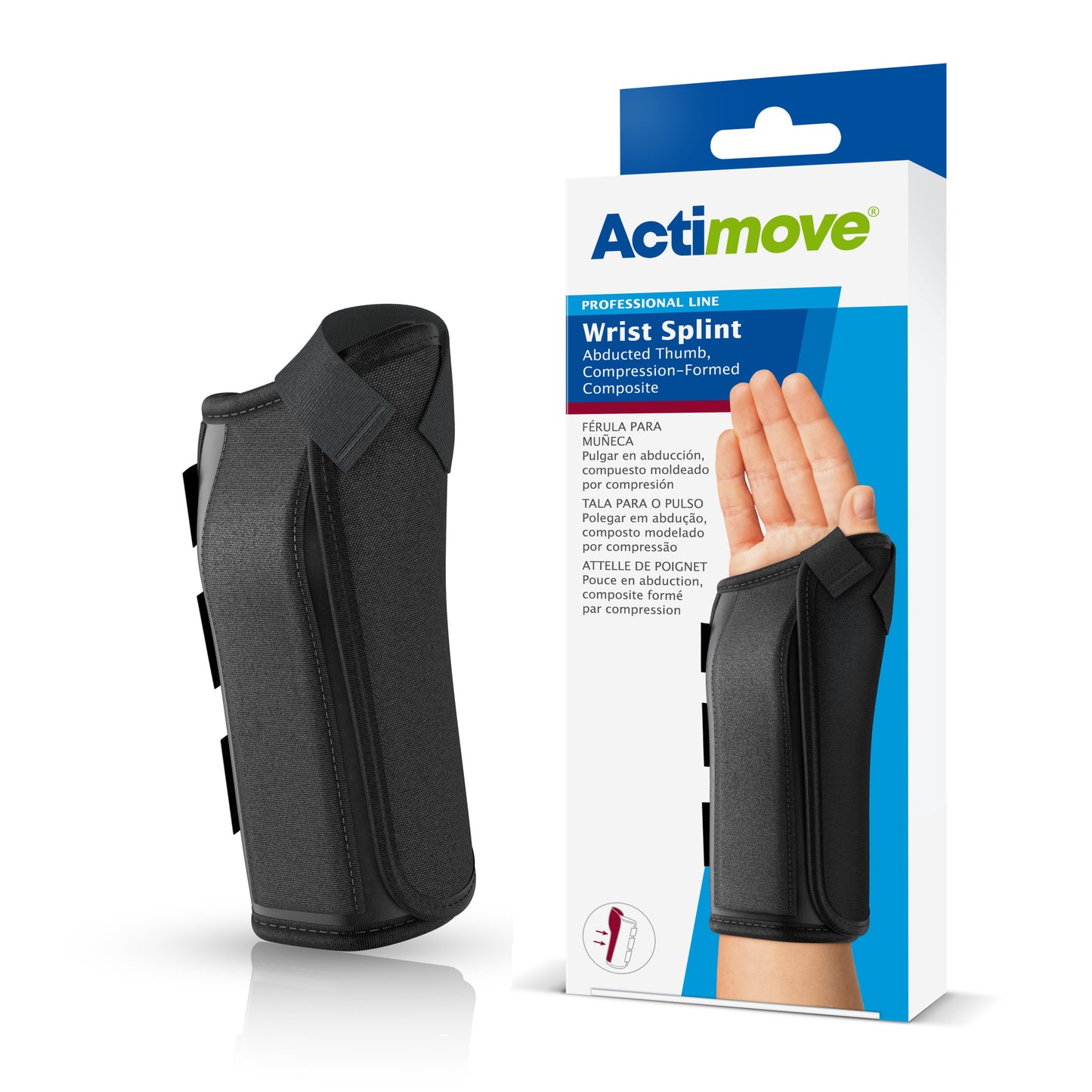 Jobst Actimove Professional Line Wrist Splint Abducted Thumb Product View