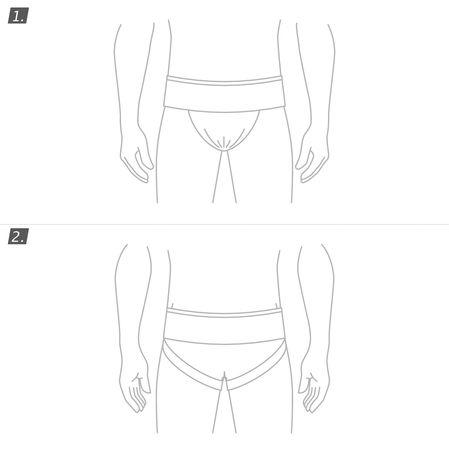 How to wear Jobst Actimove Professional Line Athletic Supporter