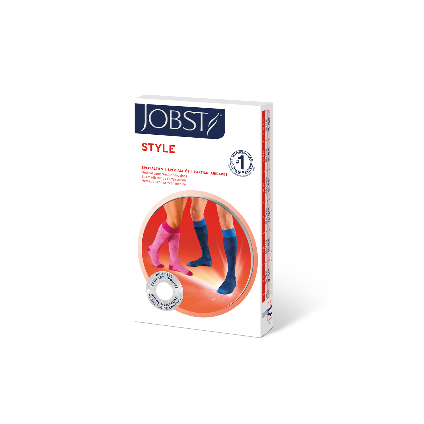 JOBST Style 30-40 mmHg Knee High