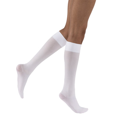 JOBST UlcerCARE 2-Part Compression System Liners 40+ mmHg Knee High Open Toe Color White