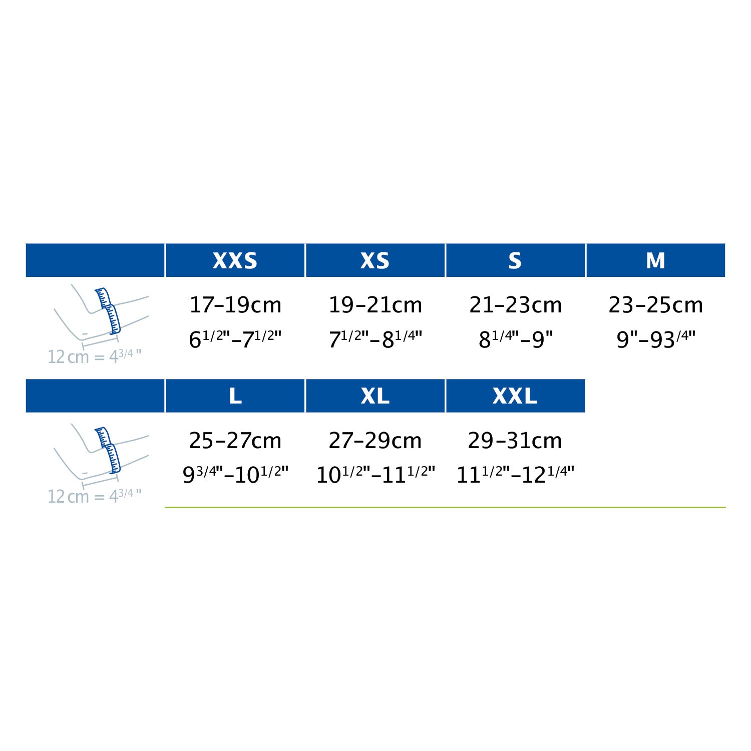 Jobst Actimove Professional Line EpiMotion Elbow Support Measurement