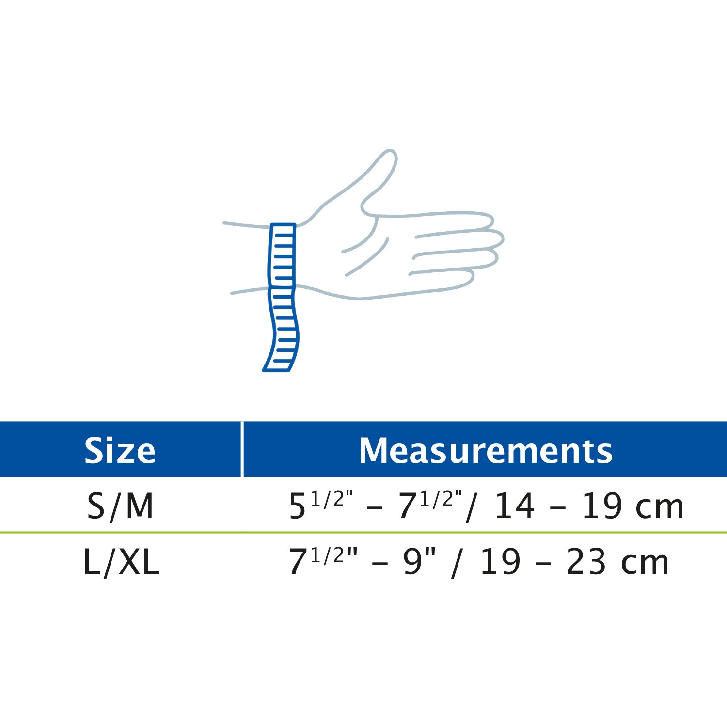 Jobst Actimove Sports Edition Thumb Stabilizer Extra Stays Size Chart 