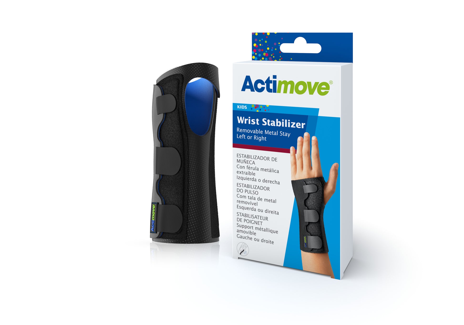 Jobst Actimove Kids Wrist Stabilizer Removable Metal Stay, Pediatric