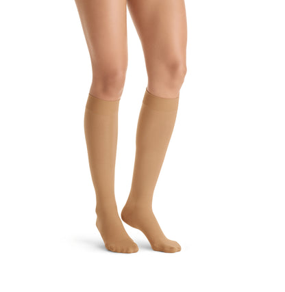 JOBST UltraSheer Compression Stockings 15-20 mmHg Knee High Closed Toe Petite Color Dark Yellow