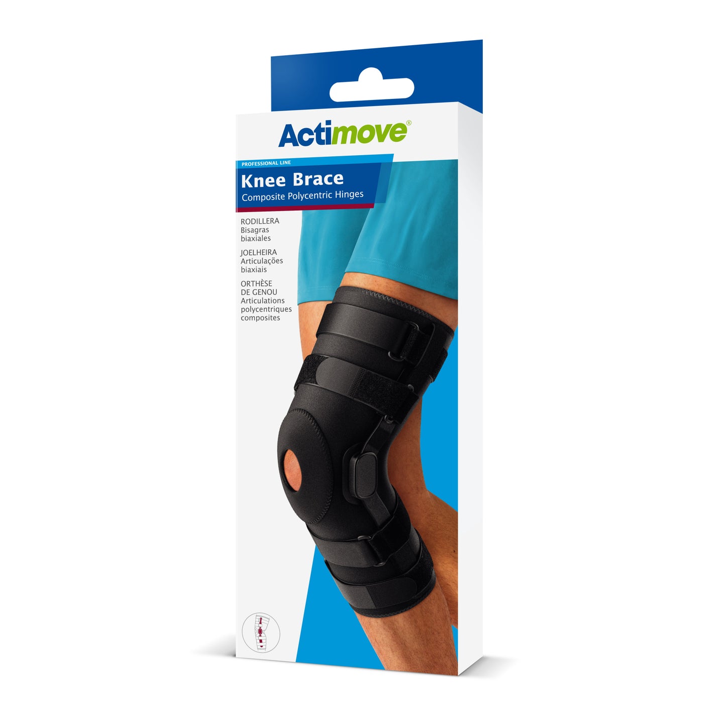 Jobst Actimove Professional Line Knee Brace with Composite Polycentric Hinges product view