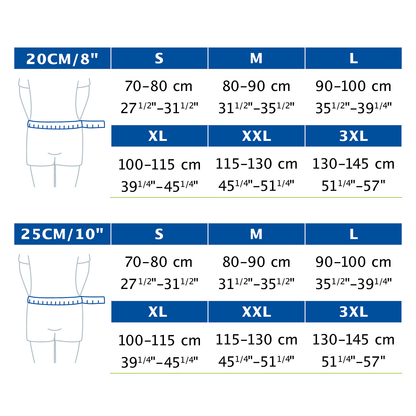 Jobst Actimove Lumbar Sacral Support Measurement