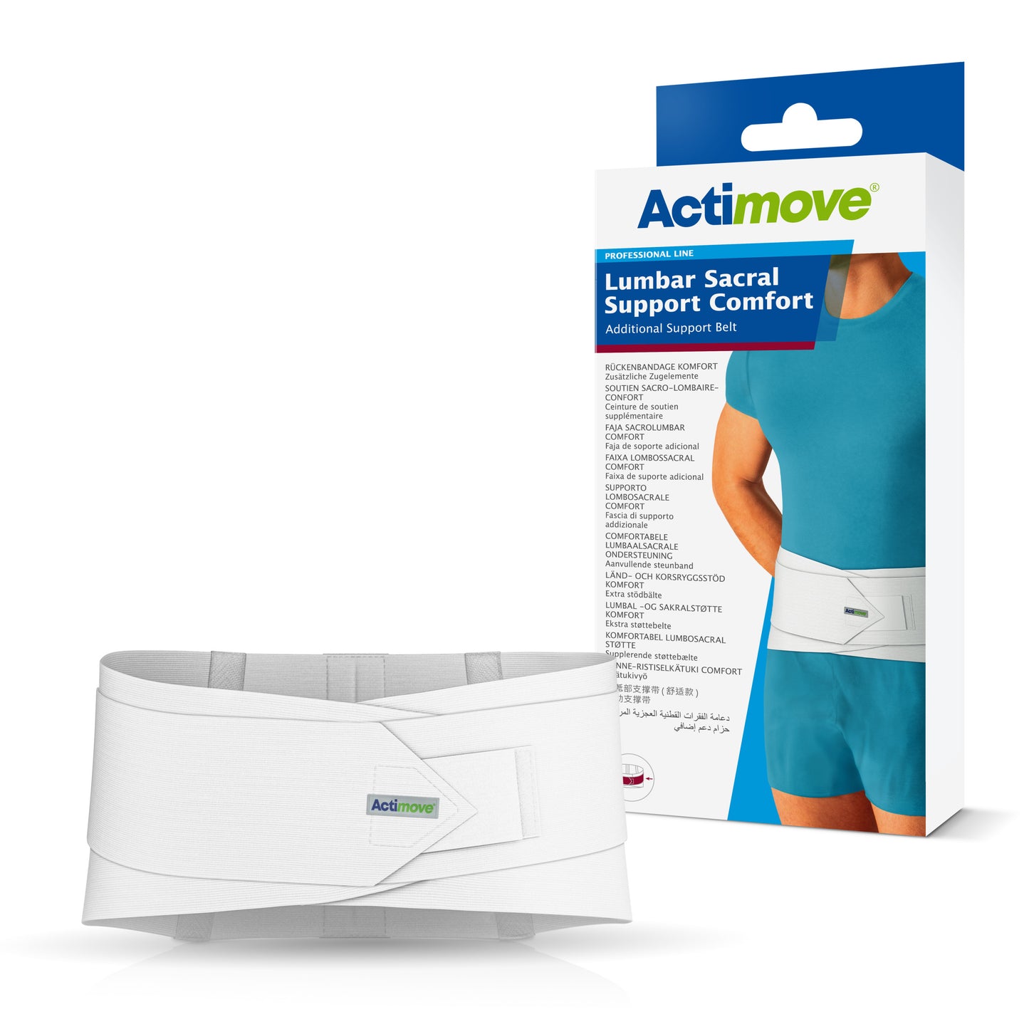 Jobst Actimove Professional Line Lumbar Sacral Support Comfort with Additional Support Belt product view 